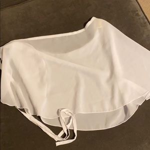 White Ballet Skirt